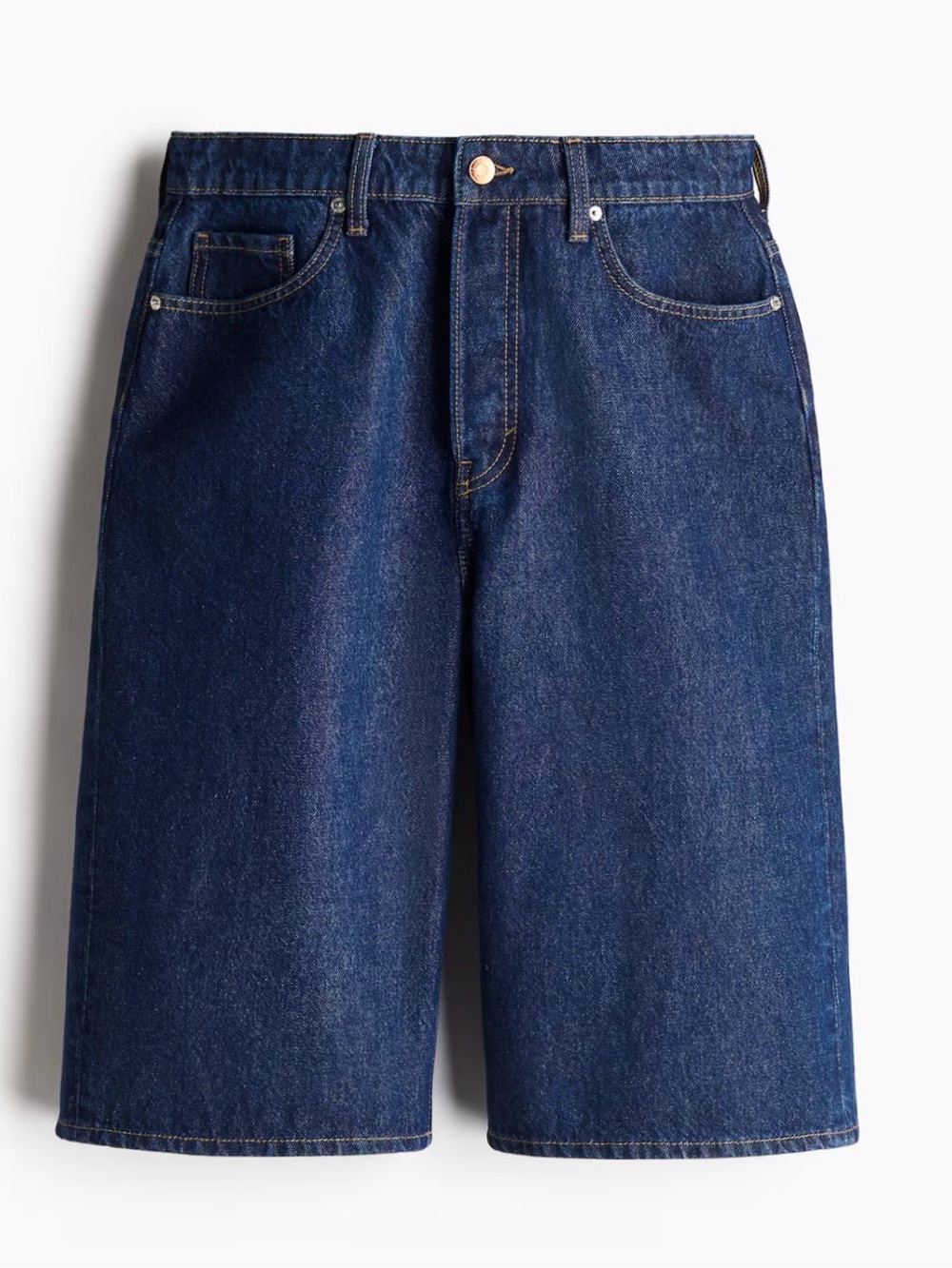 H&M Blue Denim Women's Bermuda Shorts
